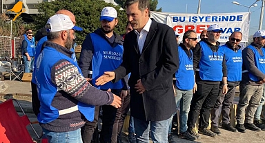 Erkan Baş'tan grevdeki işçilere destek