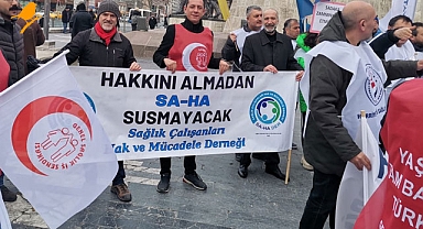 Memurlar alanda: Sefalet zammını kabul etmiyoruz