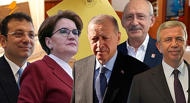 Son anketten çarpıcı sonuçlar: Üç isim Erdoğan'ı geçiyor!